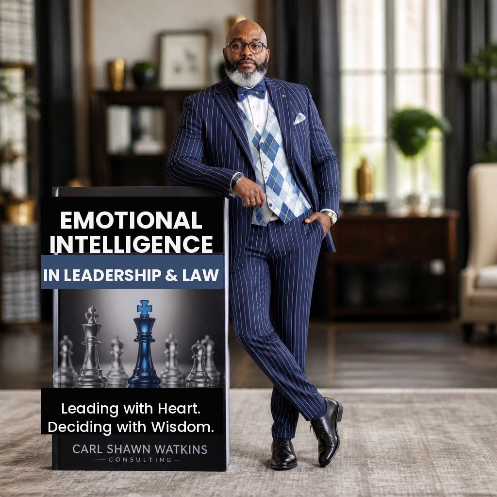 Emotional Intelligence in Leadership & Law by Carl Shawn Watkins — book cover
